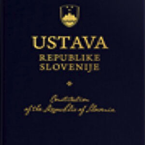 JUBILEJNA USTAVA REPUBLIKE SLOVENIJE Z ZLATO OBREZO IN CERTIFIKATOM