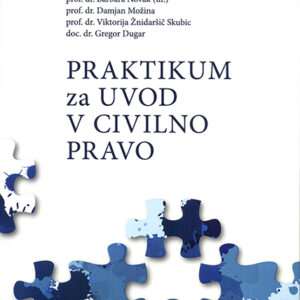 prof. dr. Barbara Novak, prof. dr. Damjan Možina, prof. dr. Viktorija Žnidaršič Skubic, doc. dr. Gregor Dugar: PRAKTIKUM ZA UVOD V CIVILNO PRAVO